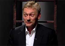 Дмитрий Песков. Кадр телеканала "Дождь"