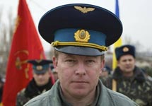 Полковник Юрий Мамчур. Кадр видеоролика ВВС