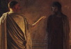 Картина Николая Ге "Что есть истина?" (1890, фрагмент)