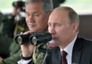 Владимир Путин на военных учениях. Фото пресс-службы Кремля